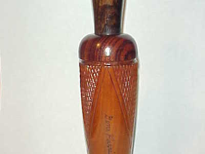 Gene Parrish (1929-2009) Erin, TN - Checkered Duck Call