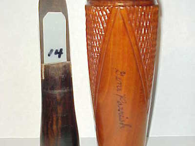 Gene Parrish (1929-2009) Erin, TN - Checkered Duck Call