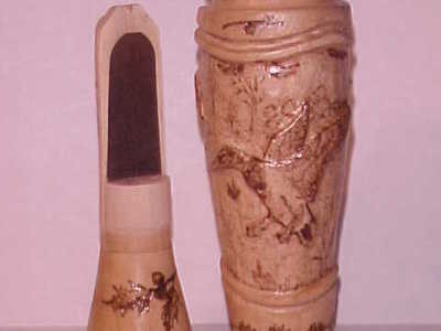 Gerald Crawford - Clarence, MO - Carved Maple Duck Call