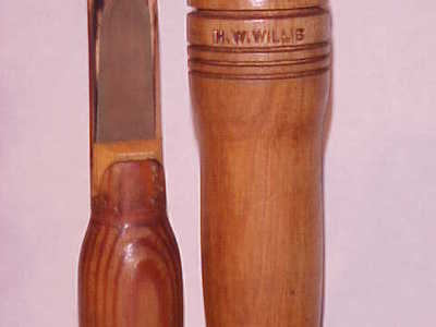 Henry W. Willis (1878-1965) Seattle, WA. - 3 Ring Duck Call