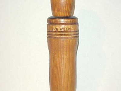 Henry W. Willis (1878-1965) Seattle, WA - 3 Ring Duck Call