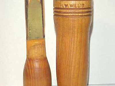 Henry W. Willis (1878-1965) Seattle, WA - 3 Ring Duck Call