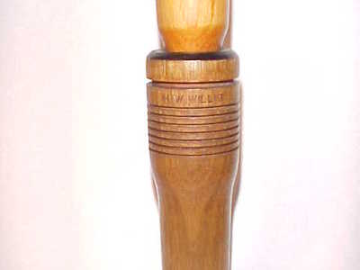 Henry Willis (1878-1965) Seattle, WA - "7 ring" Duck Call