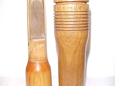 Henry Willis (1878-1965) Seattle, WA - "7 ring" Duck Call