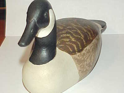 Herb Daisey Jr - Chincoteague, VA. - Mini Carved Canadian Goose