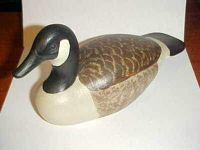 Herb Daisey Jr - Chincoteague, VA. - Mini Carved Canadian Goose
