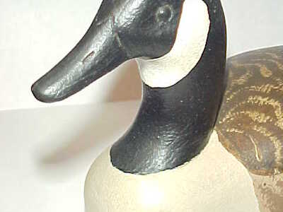 Herb Daisey Jr - Chincoteague, VA. - Mini Carved Canadian Goose