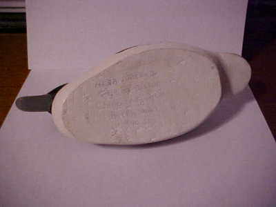 Herb Daisey Jr - Mini Carved Bufflehead Drake