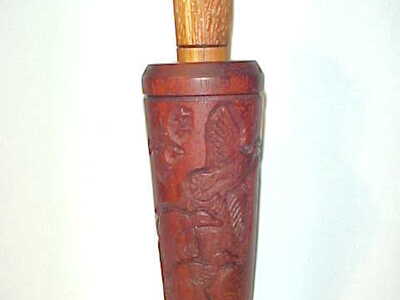 Herb Ohley (1952-2016) Alton, IL - Carved Duck Call