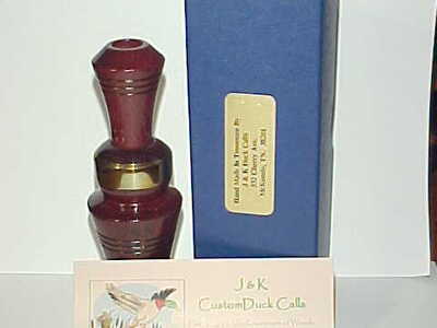 J & K Weatherford - McKenzie, TN - Duck Call