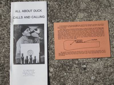 J.L Melancon Art of Duck Calling Bundle