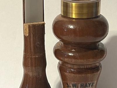 J. W. Hays (1925-2014) Milan, TN. - Duck Call