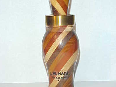 J.W. Hays (1925-2014) Milan, TN - Laminated Duck Call