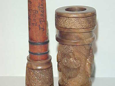 Jim Dester -Sycamore, IL - Carved Duck Call