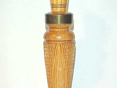 Joe Jaroski (1925-2011) DuQuin, IL - Checkered Duck Call