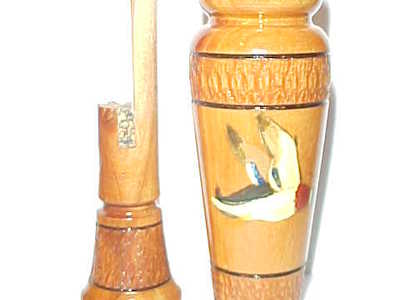 Joe Jaroski (1925-2011) DuQuoin, IL - Banded Duck Call