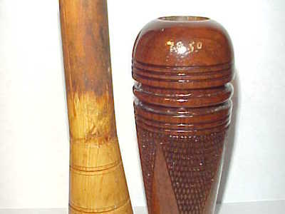 Joe Jaroski (1925-2011) DuQuoin, IL -  Checkered Duck Call