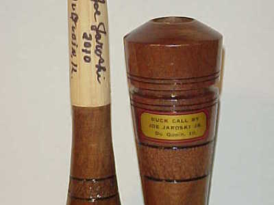 Joe Jaroski (1925-2011) DuQuoin, IL - Walnut Duck Call