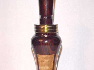 Joe Kolter - Cedar Rapids, IA. - Laminated Duck Call