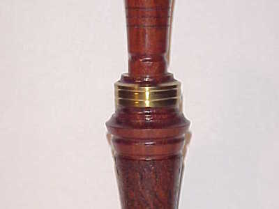 Joe Kolter - Cedar Rapids, IA. - Walnut Textured Duck Call