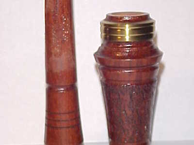 Joe Kolter - Cedar Rapids, IA. - Walnut Textured Duck Call