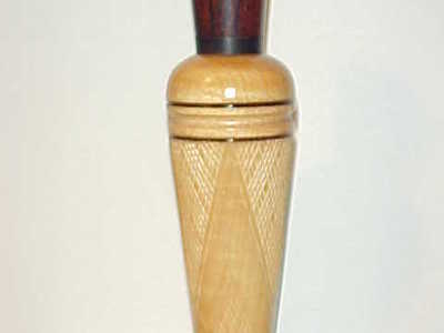 Joe Reinsch - W. Yellowstone, MT -  Checkered Duck Call