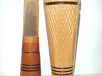 John Fay Holt (1928-2005) Bolivar, TN - Checkered Duck Call