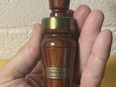 John Spotts Cocobolo mallard call