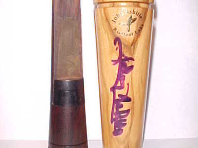 Johnny Asbille (1947-2014) Hornbeak, TN. - Reelfoot Style Duck Call