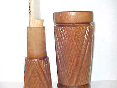 Johnny Navarre - Jenning, LA - Checkered Duck Call