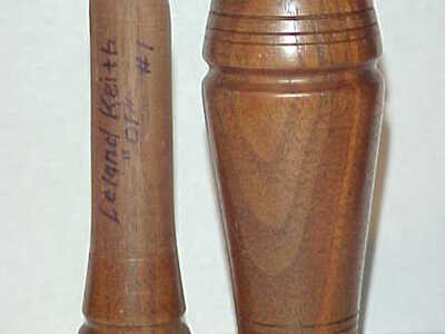 Leland Keith (1938-2005) Havana, IL - Walnut Duck Call