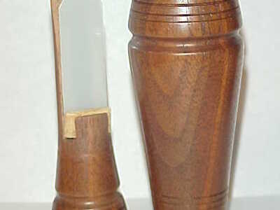 Leland Keith (1938-2005) Havana, IL - Walnut Duck Call