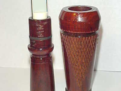 Michael Nelson - Dodson, LA - Checkered Duck Call