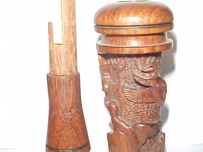 Mike Houlihan - Portland, OR - Deep Carved Duck Call