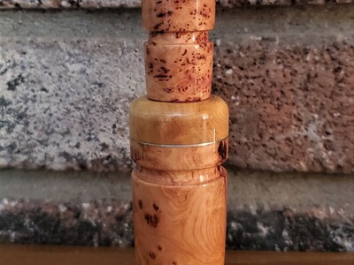 New MarshKing RARE Douglas Fir Burl Duck Call handmade by Kevin Sjostrand