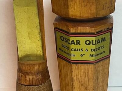 Oscar Quam (1887-1969) Minneapolis, MN. - Duck Call