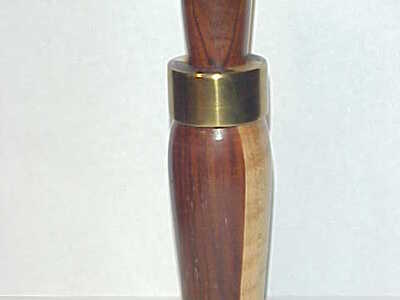 Robert "Bob" Allen (1931-2010) Bloomington, IL. - Laminated Duck Call