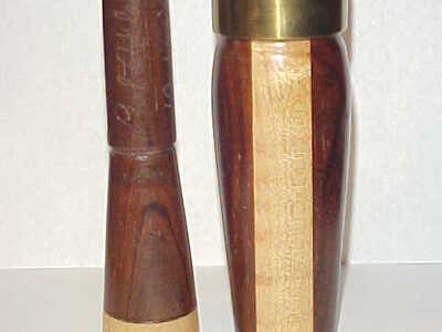 Robert "Bob" Allen (1931-2010) Bloomington, IL. - Laminated Duck Call