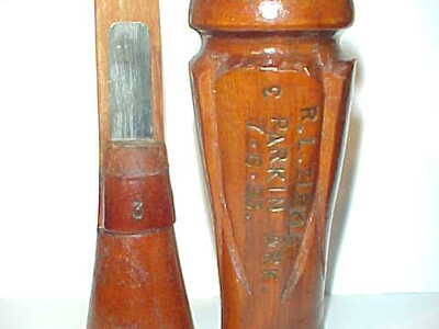 Robert L. Zirkle (1908-2000) Parkin, AR - Carved Duck Call