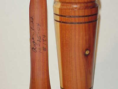 Roger Judd (1955-2008) Delaware, AR - Cedar Duck Call