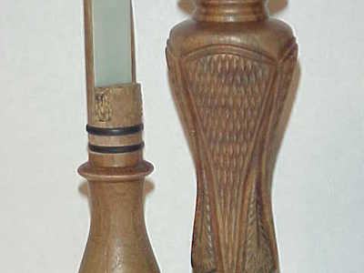 Roger Lavers - West Bend, WI. - Checkered Duck Call