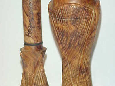 Roger Lavers - West Bend, WI. - Checkered Duck Call