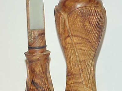 Roger Lavers - West Bend, WI. - Checkered Duck Call