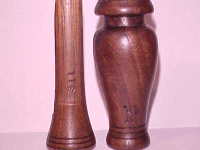 Sam Spiegel (1928-2011) Sandusky, MI - Black Walnut Duck Call