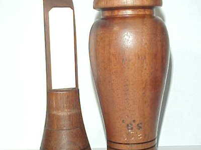 Sam Spiegel {1928-2011} Sandusky, MI. - Black Walnut Duck Call