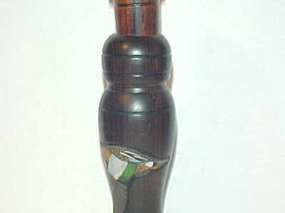 Scott Schroder (1954-2021) Racine, WI - Carved & Painted Duck Call