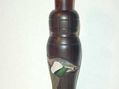 Scott Schroder (1954-2021) Racine, WI - Carved & Painted Duck Call