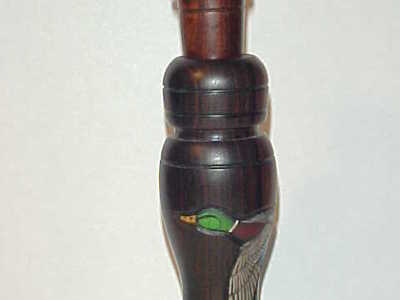 Scott Schroder - Racine, WI - Carved and Painted Duck Call