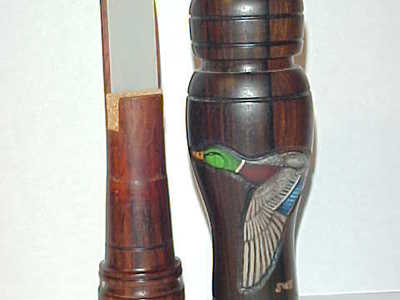 Scott Schroder - Racine, WI - Carved and Painted Duck Call