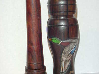 Scott Schroder - Racine, WI - Carved and Painted Duck Call